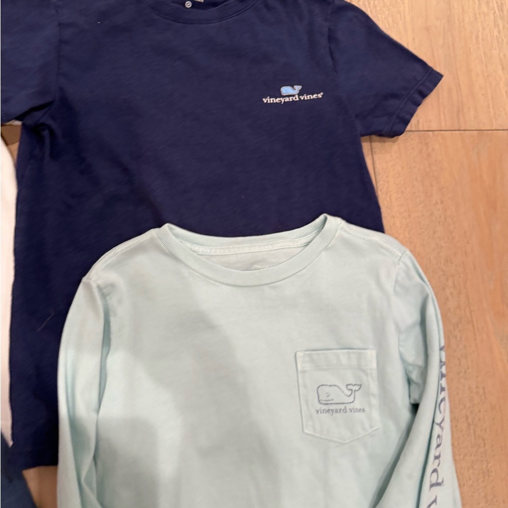 Boys size 6 Vineyard Vines Kids' Navy and Mint bundle - Picture 3 of 5